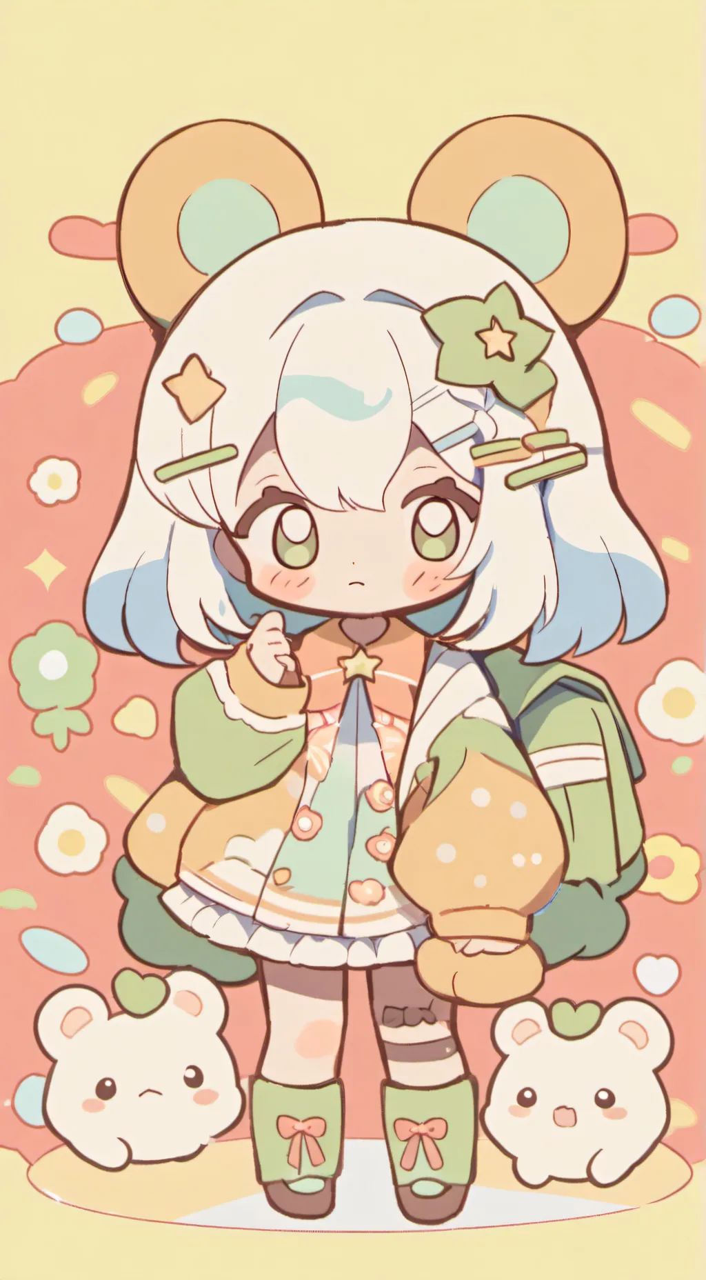 ai character: angila background