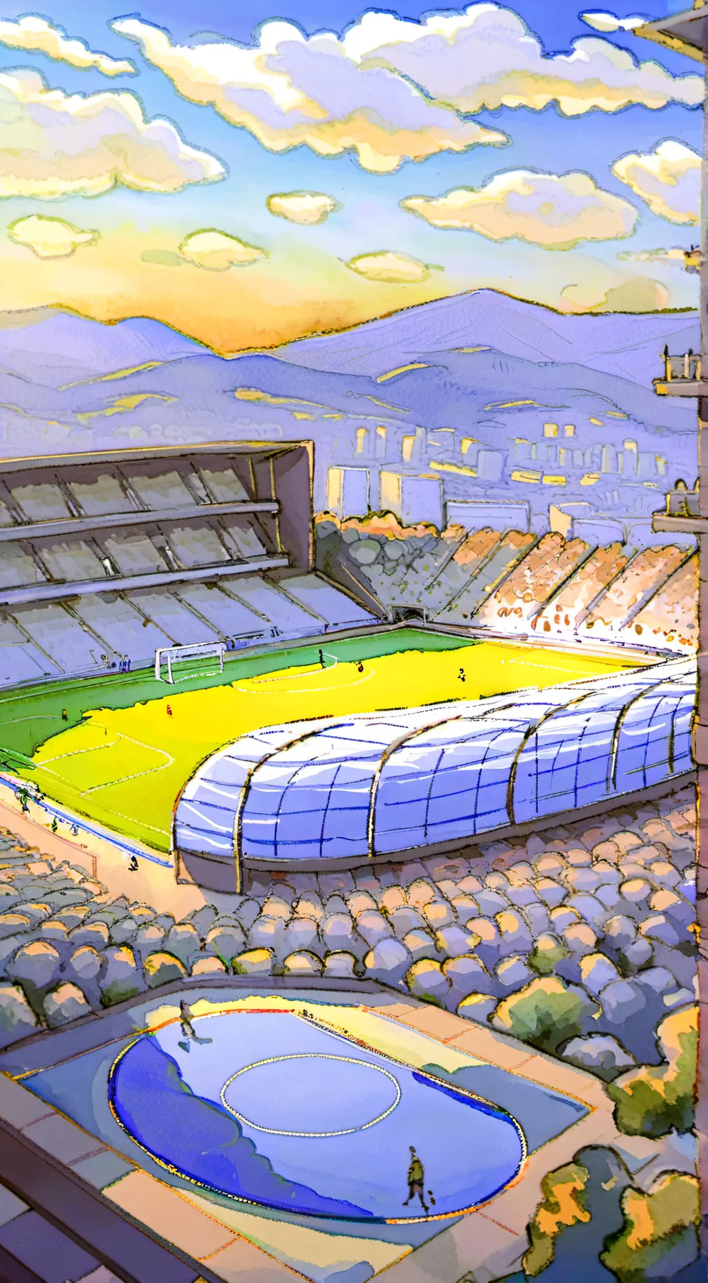 ai character: Football Manager background