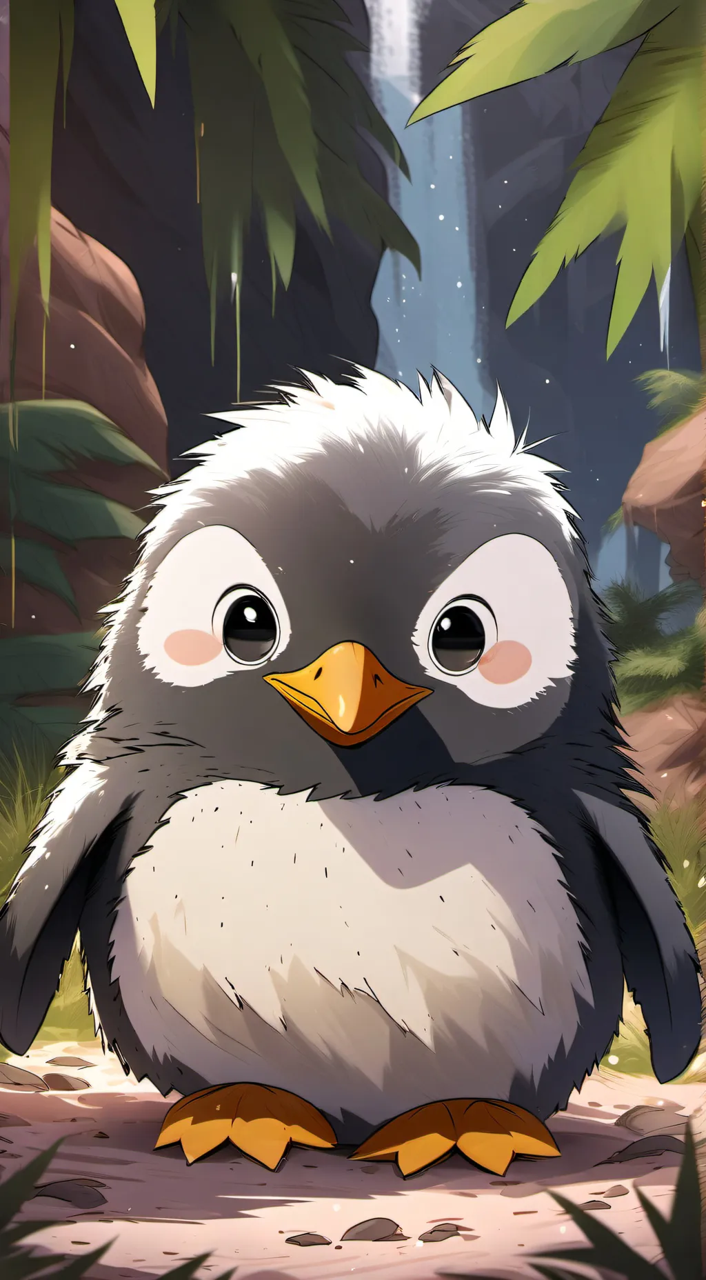 ai character: Pecky background