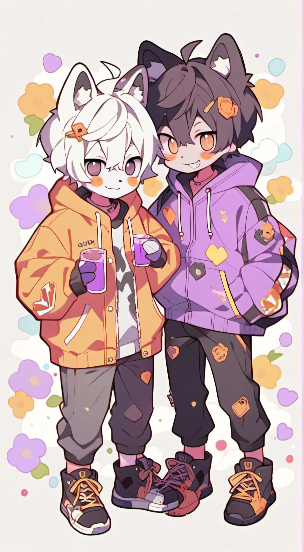 ai character: yenndo x lolbit background
