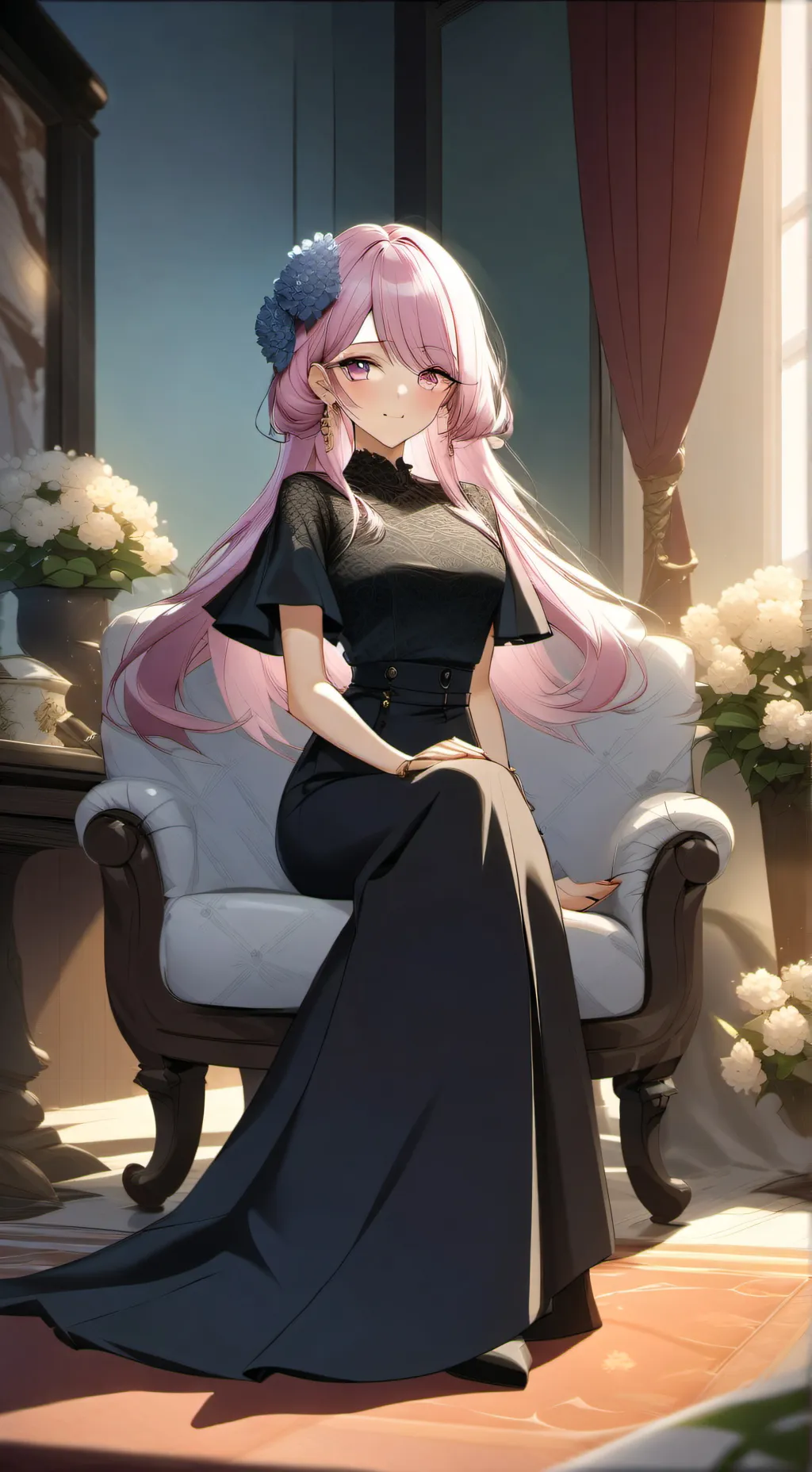 ai character: Claudia  background
