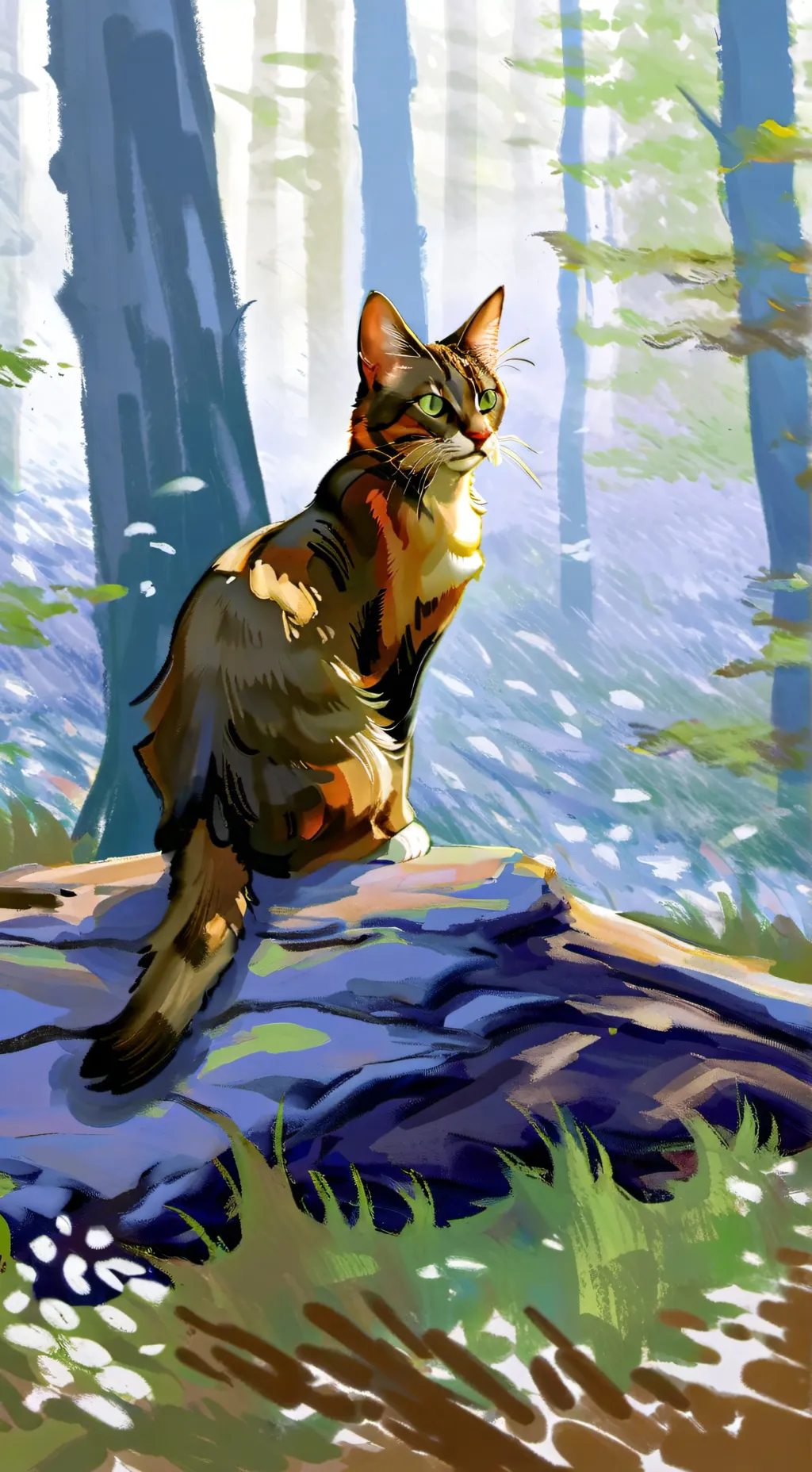 ai character: leafpool background
