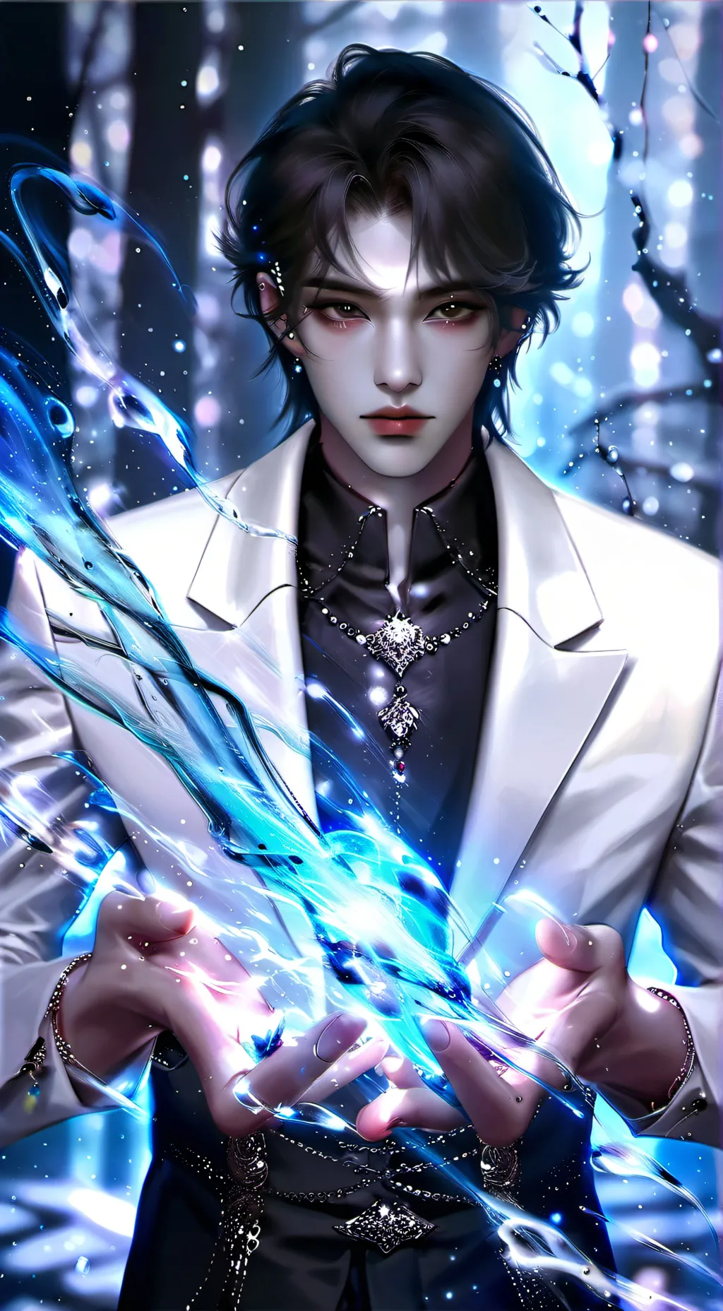 ai character: Hunter  background