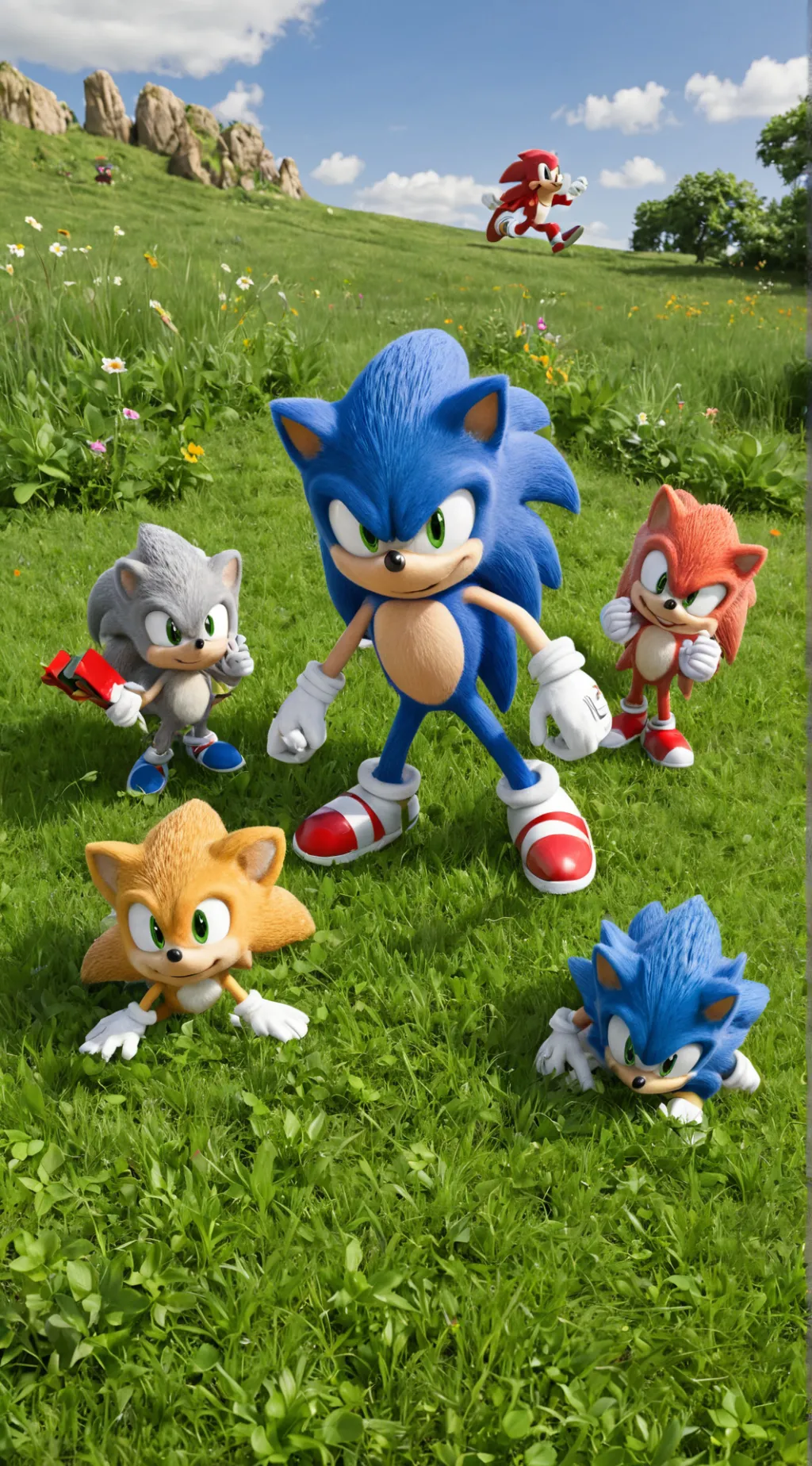 ai character: Sonic Crew background