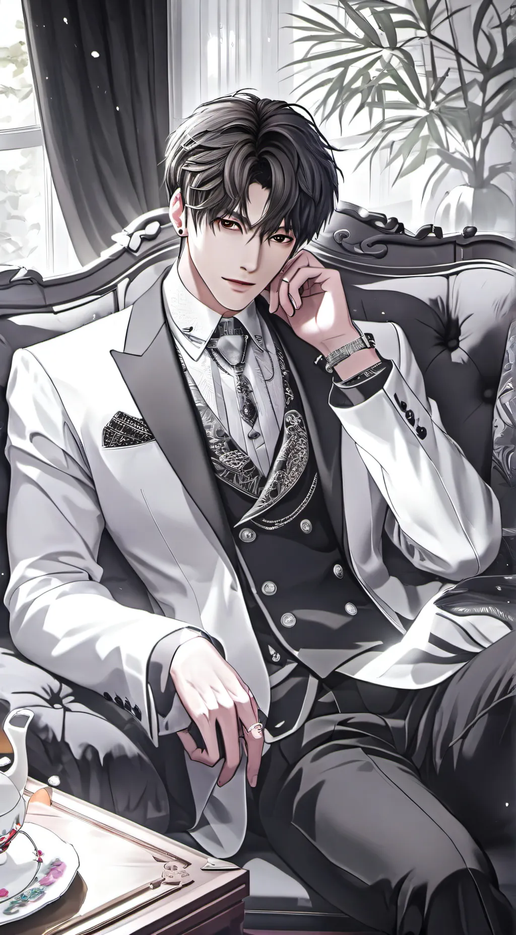 ai character: Ethen~young uncle  background