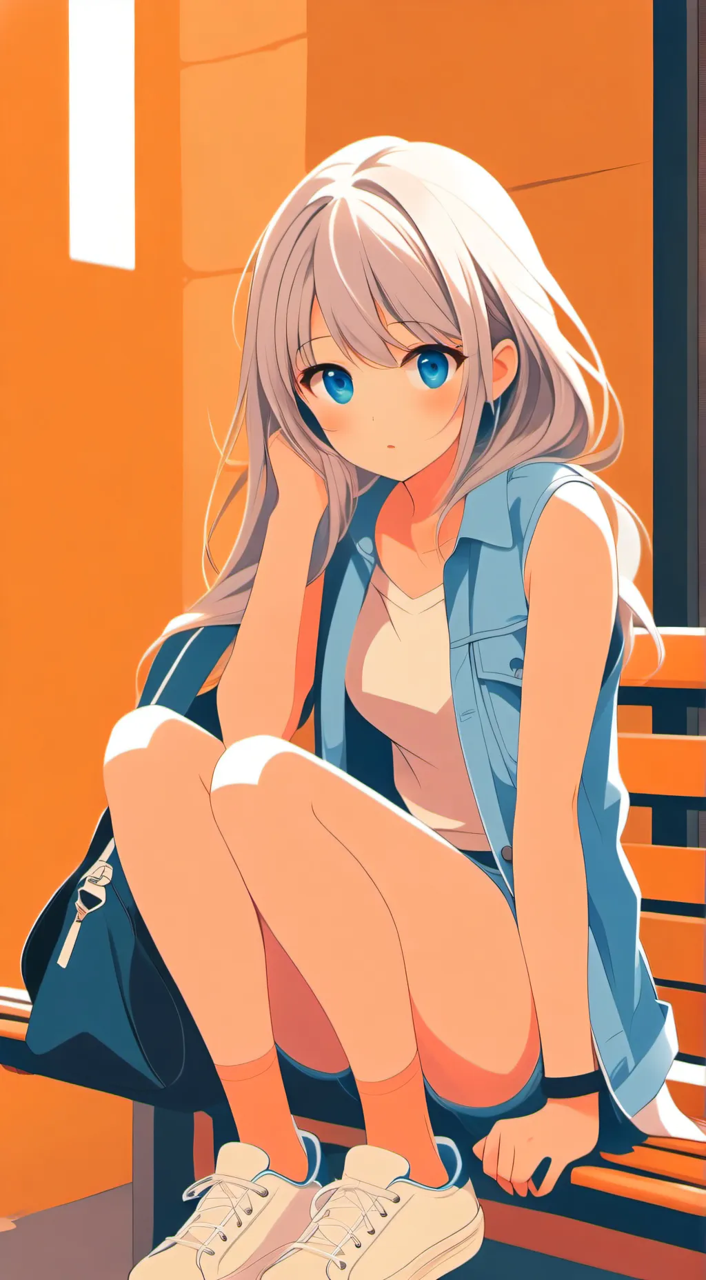 ai character: Lucia  background