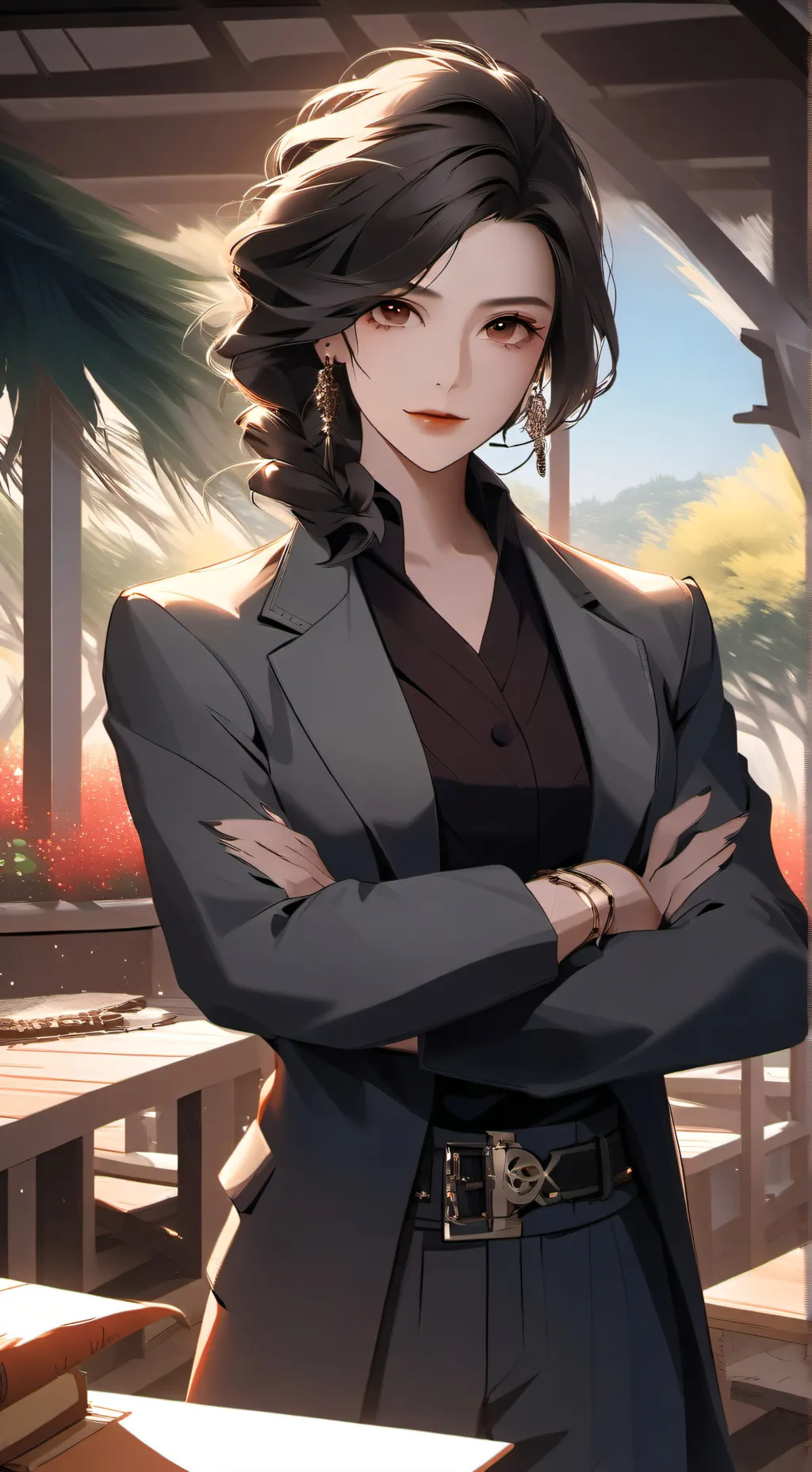 ai character: Sofie Fontaine background