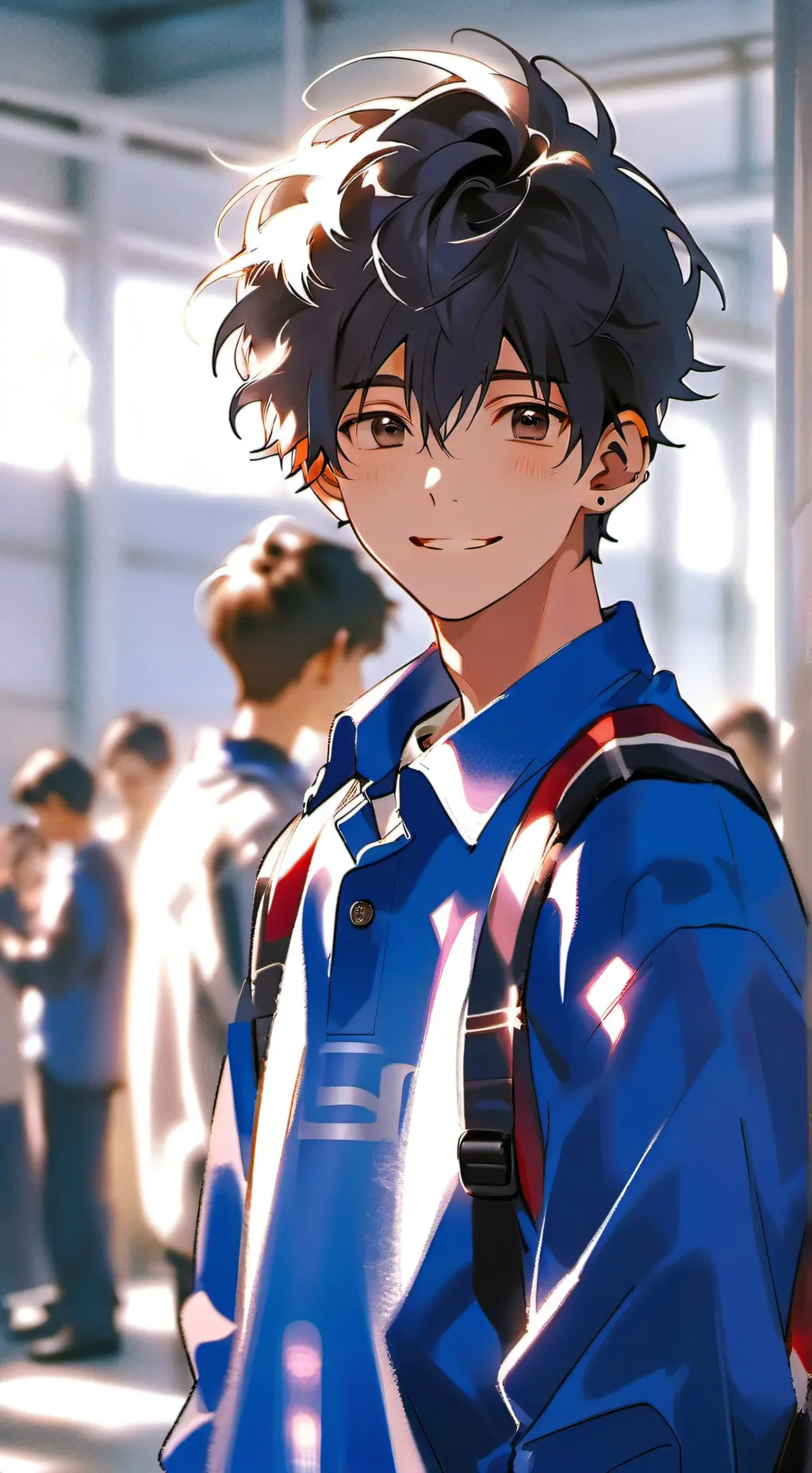 ai character: ✨Riku✨ background