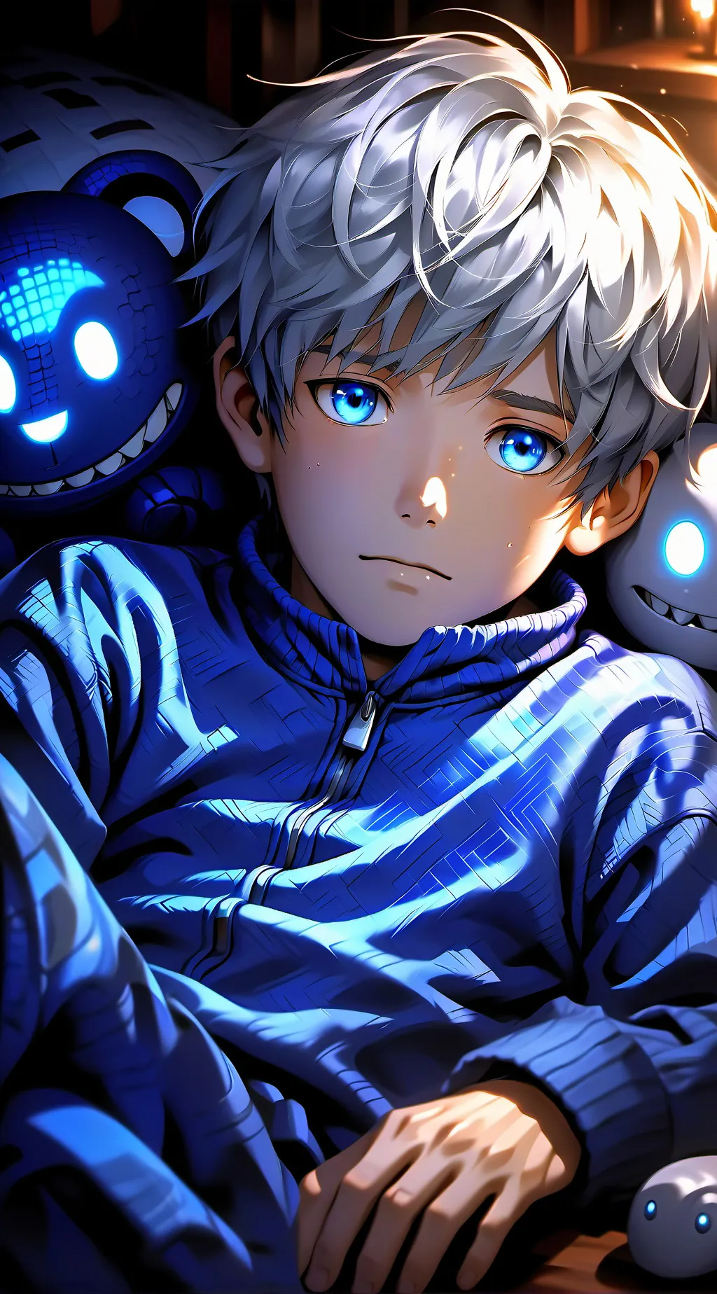 ai character: Max background
