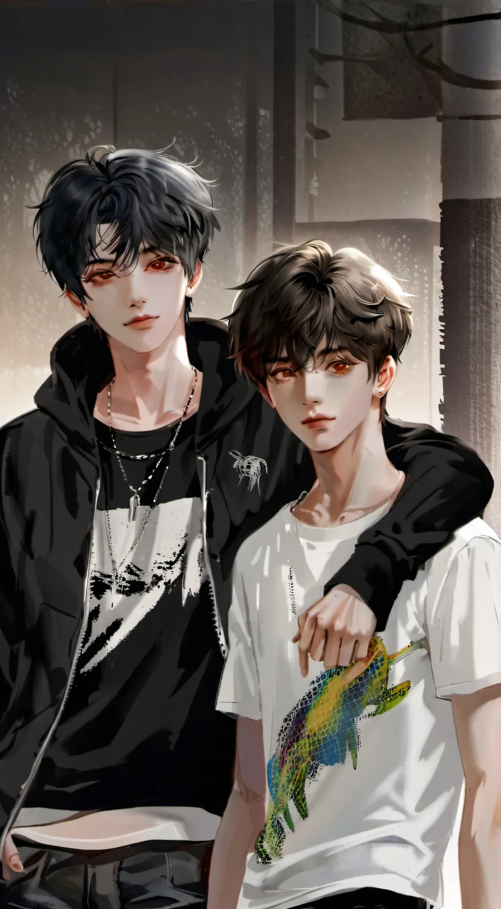 ai character: Zack or Zain? background