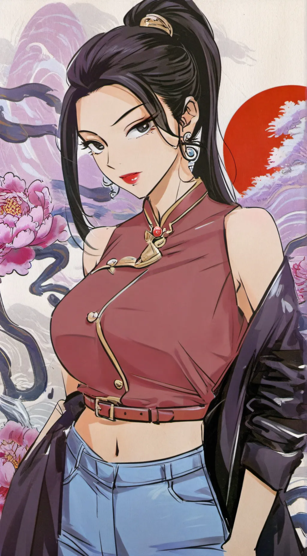 ai character: Reina Kurogane background