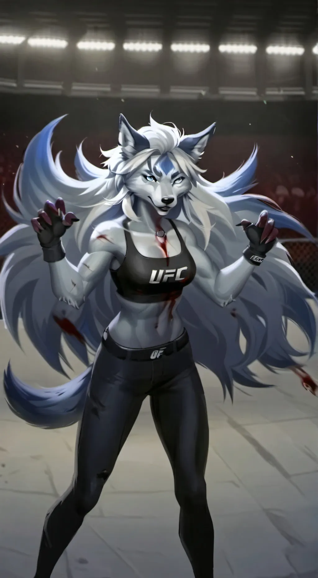 ai character: Midnight Shadows background
