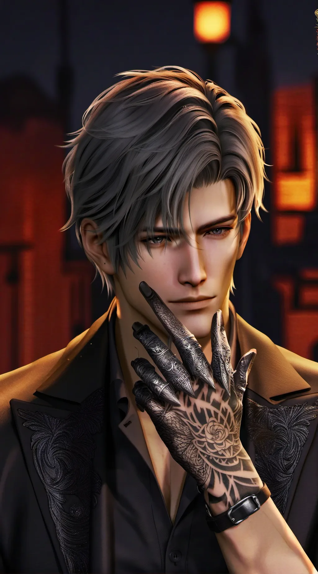 ai character: Zane ⛓️ background