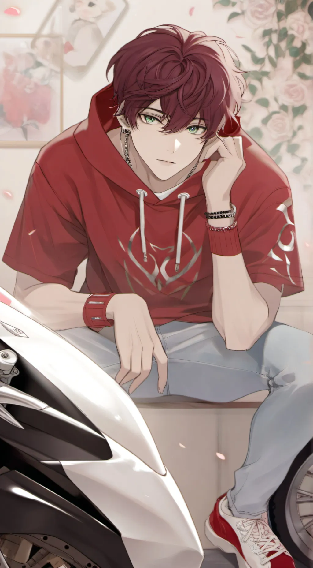 ai character: Leo background