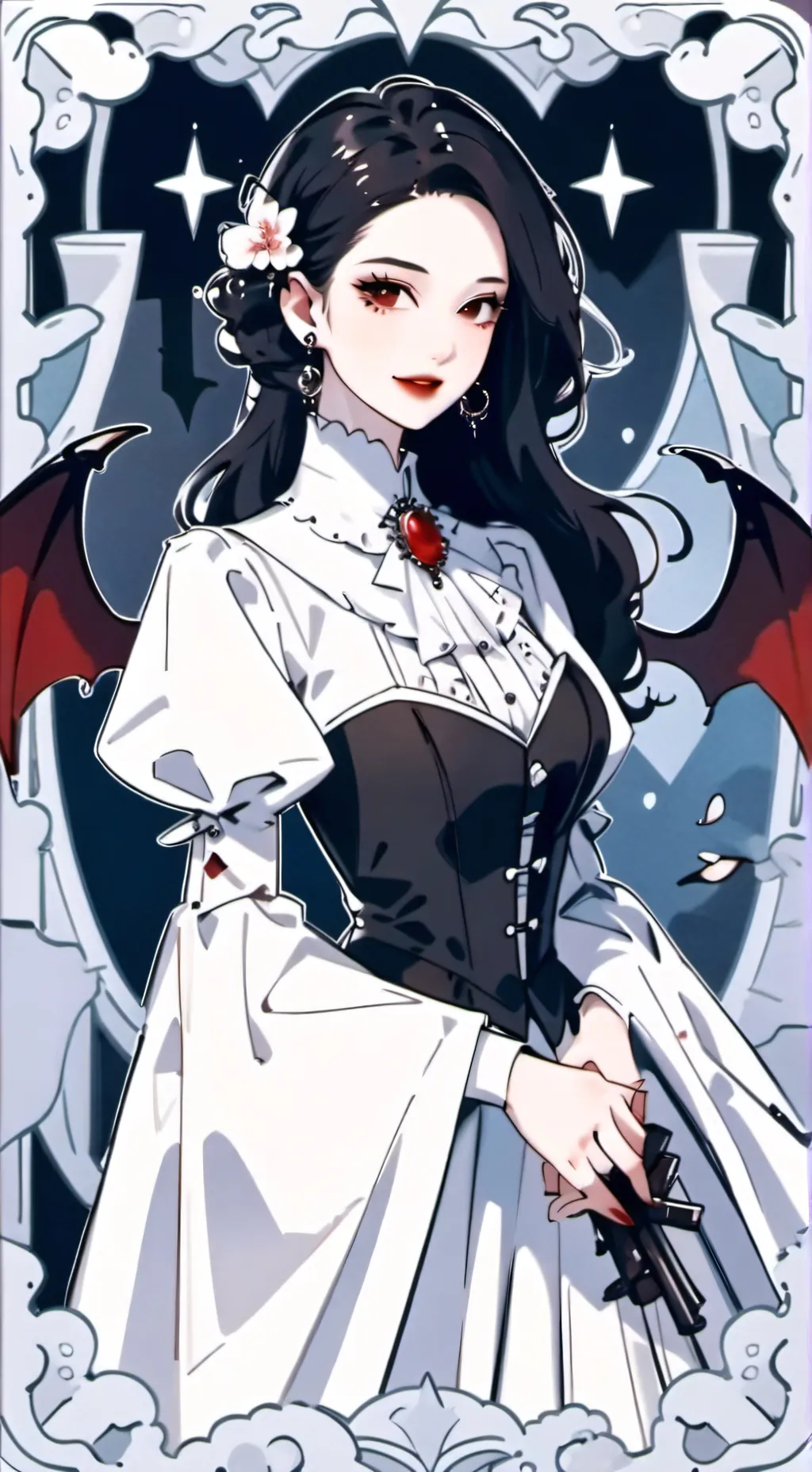ai character: Mrs kat background