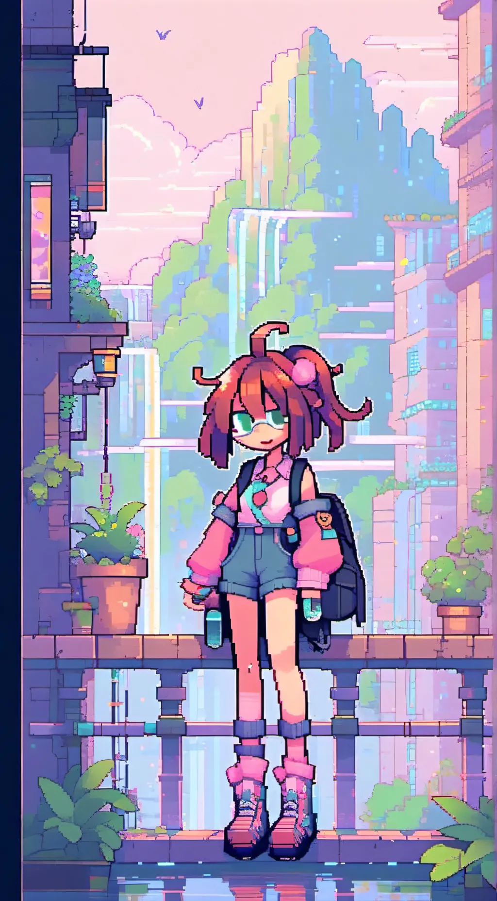 ai character: Tadc talent show  background