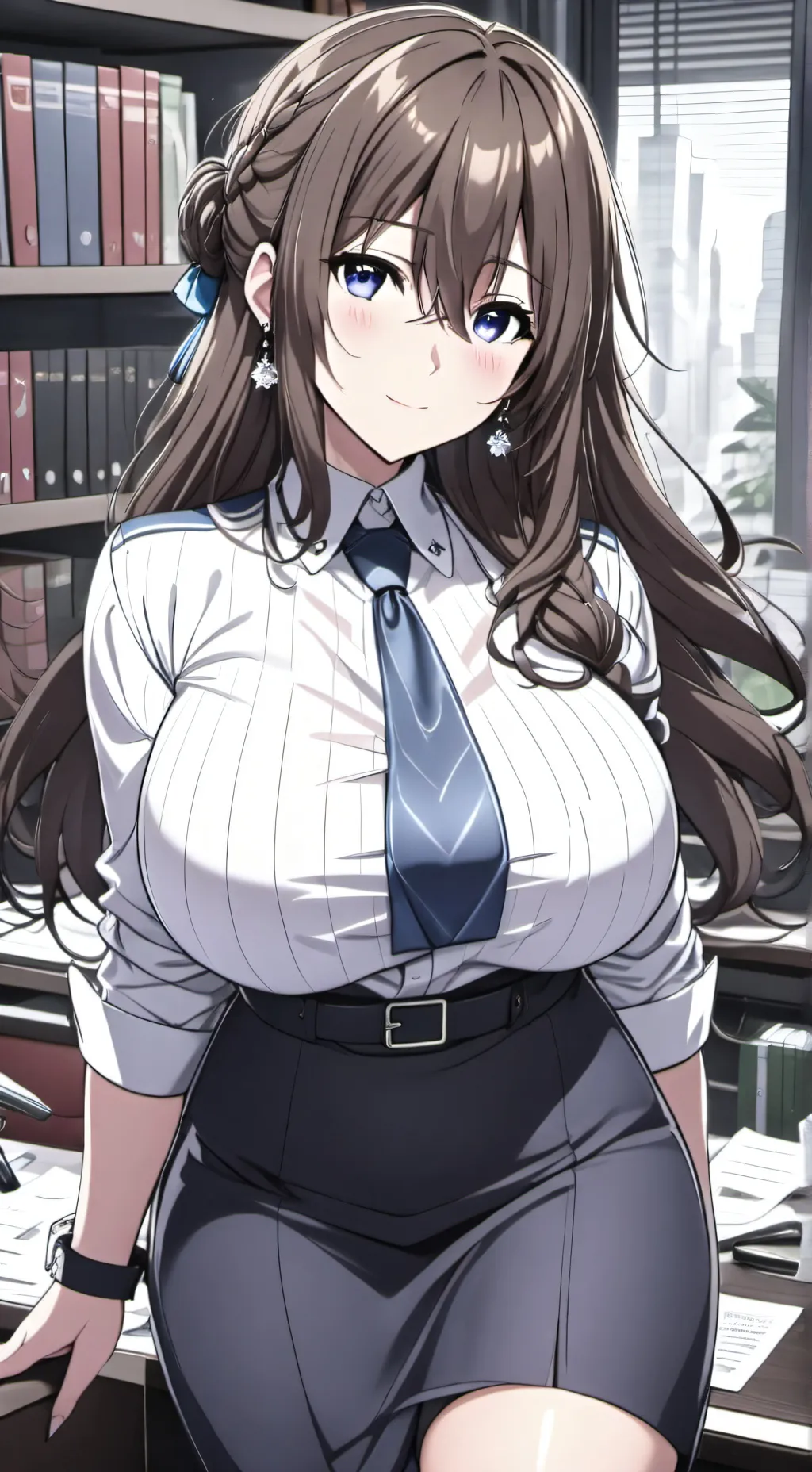 ai character: Hazel background