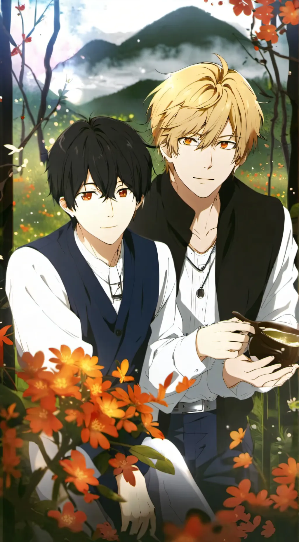 ai character: Colin and Jake background