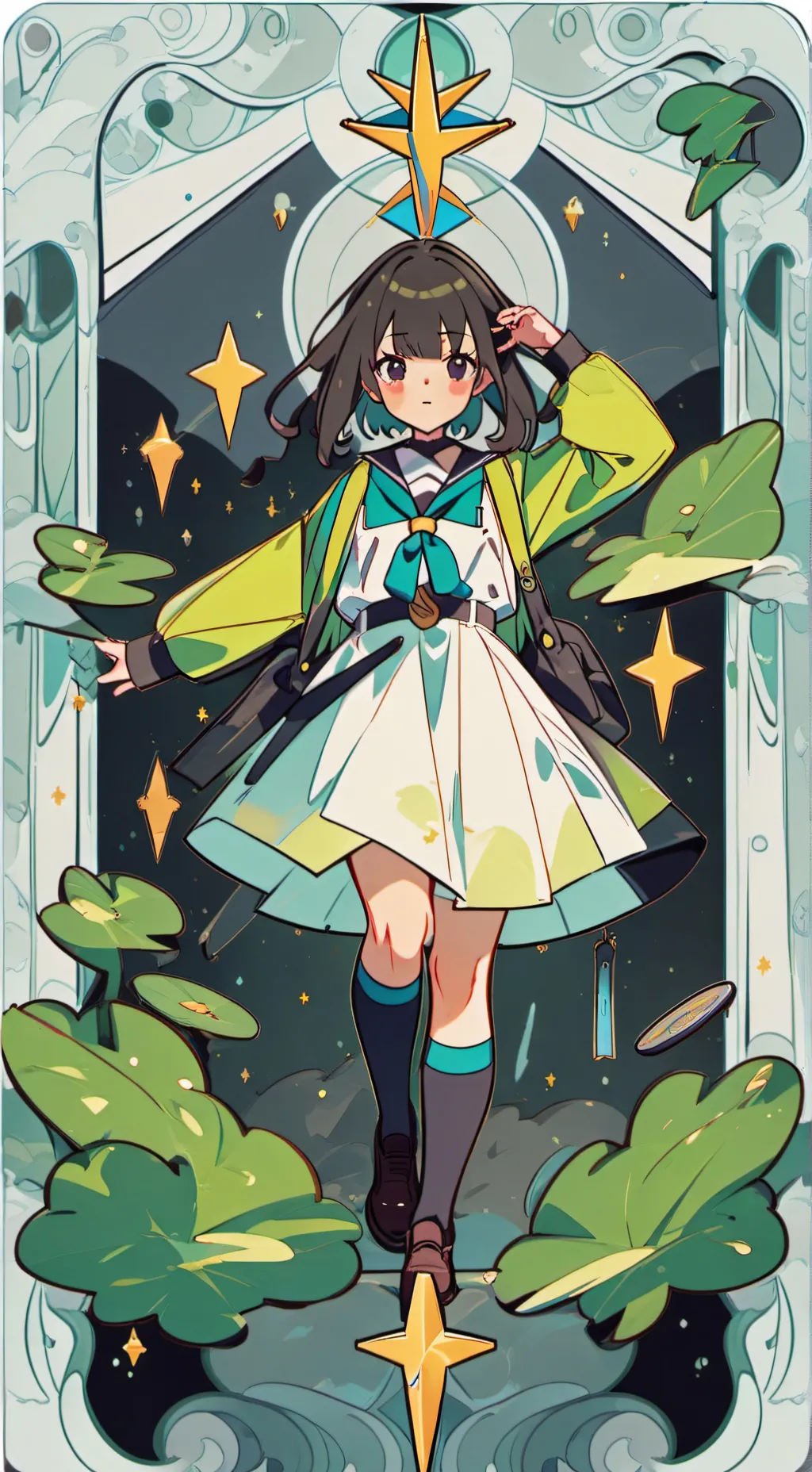 ai character: fairy Hunter class background
