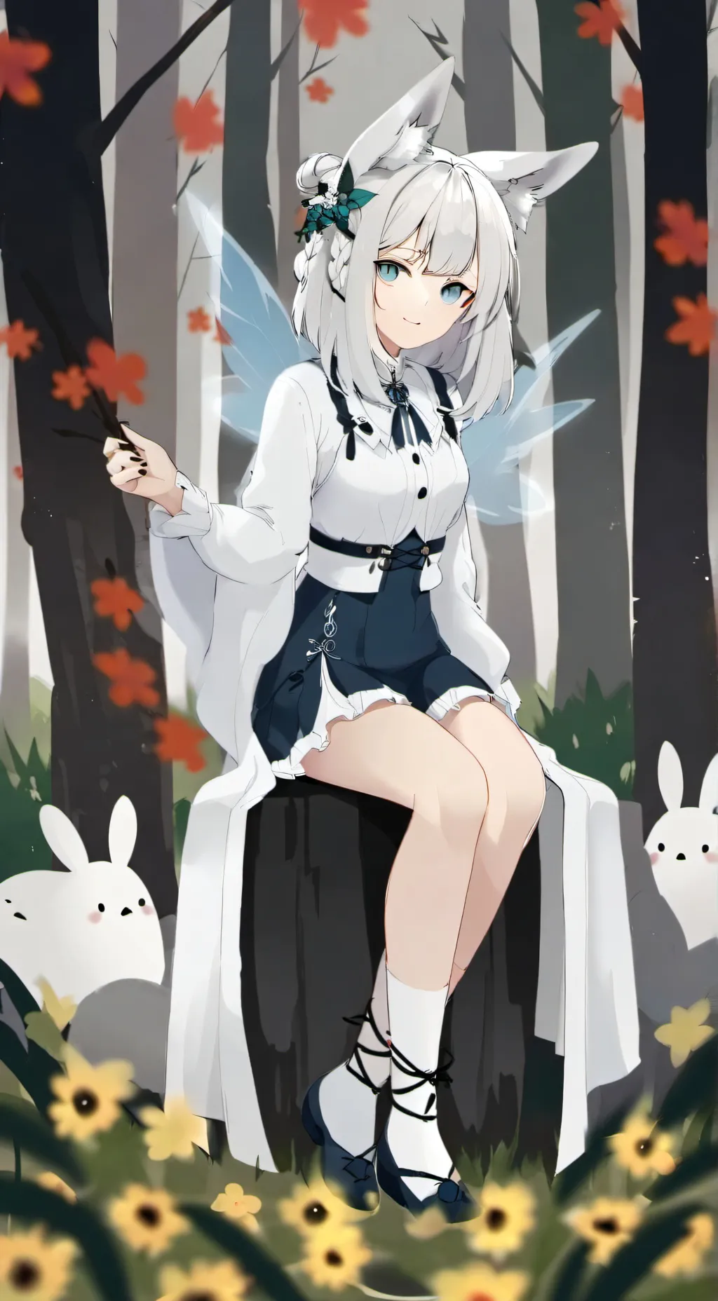 ai character: Мара background