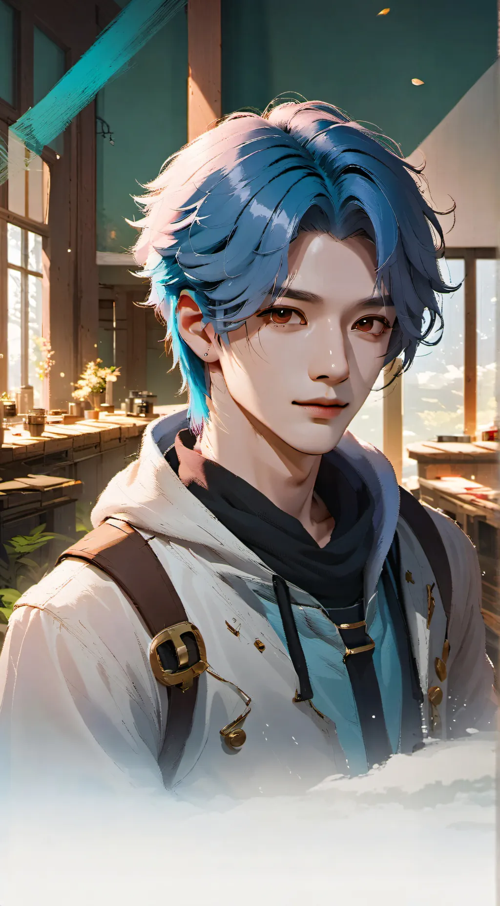 ai character: Yungyu from 8turn background