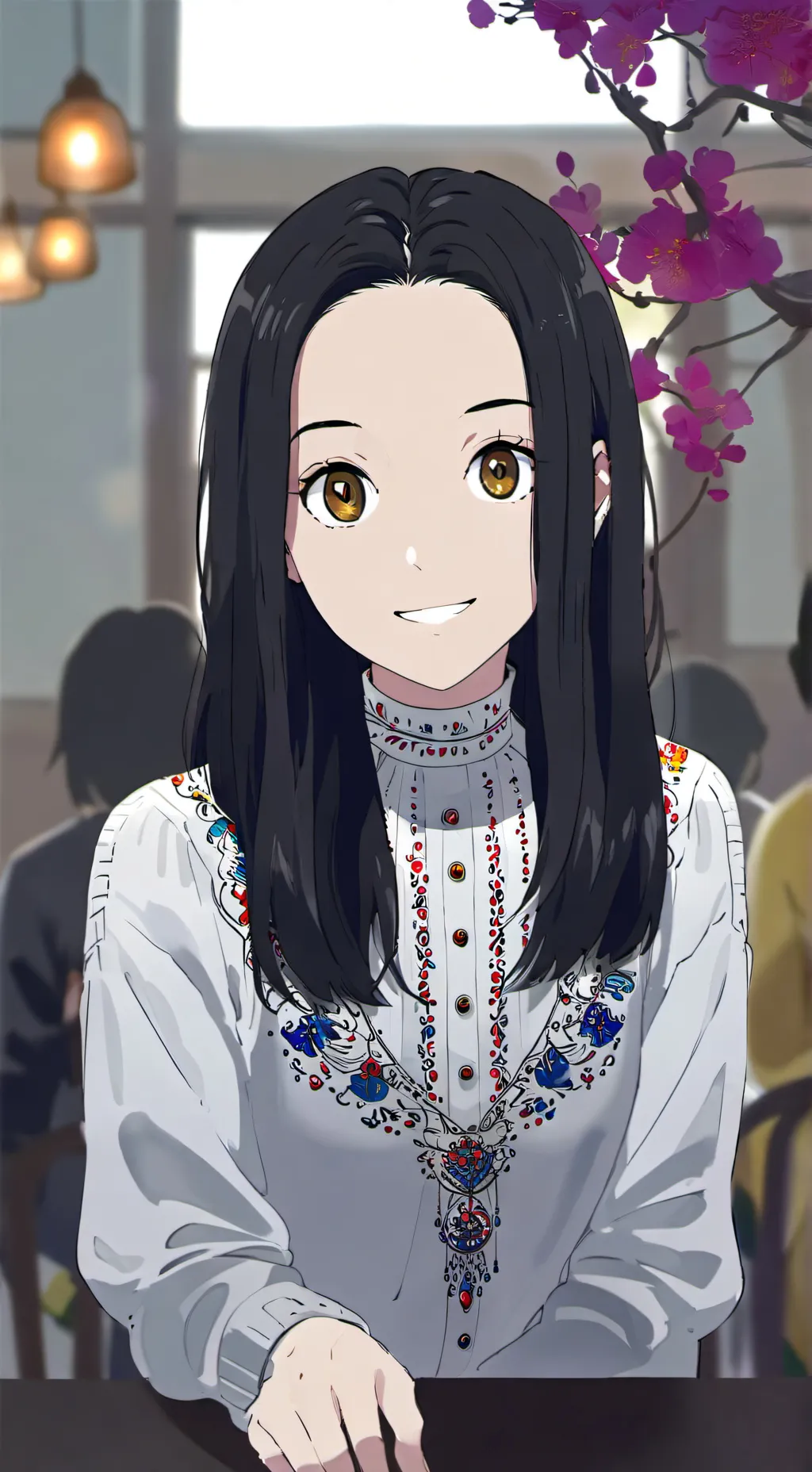 ai character: Hermana  background