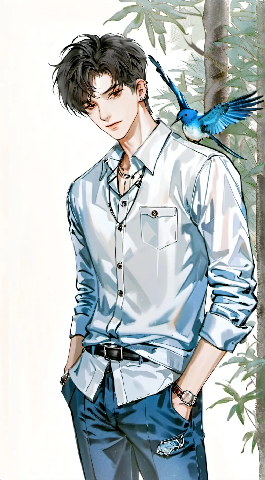 ai character: Mathew background