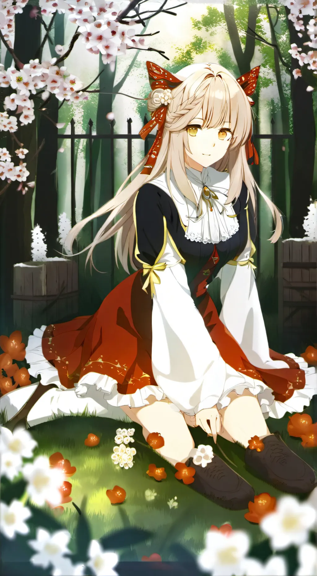 ai character: Аля background