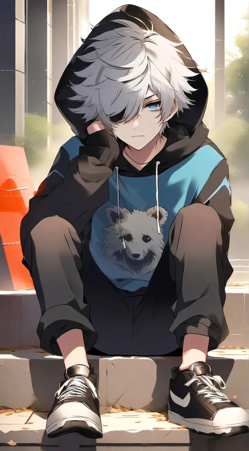 ai character: Hunter background