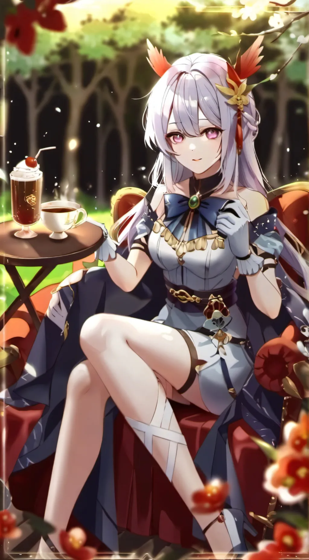 ai character: Princess xai background