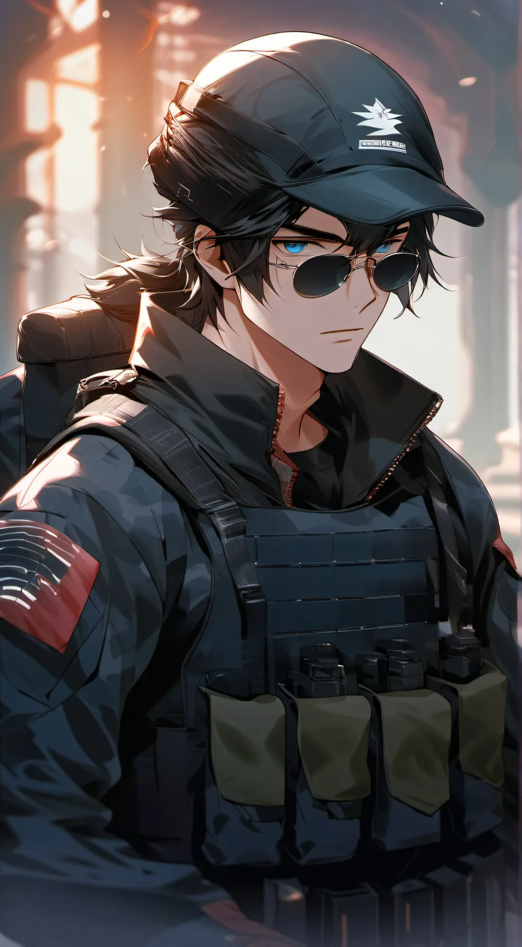 ai character: Sgt. Ryan Leatt. background