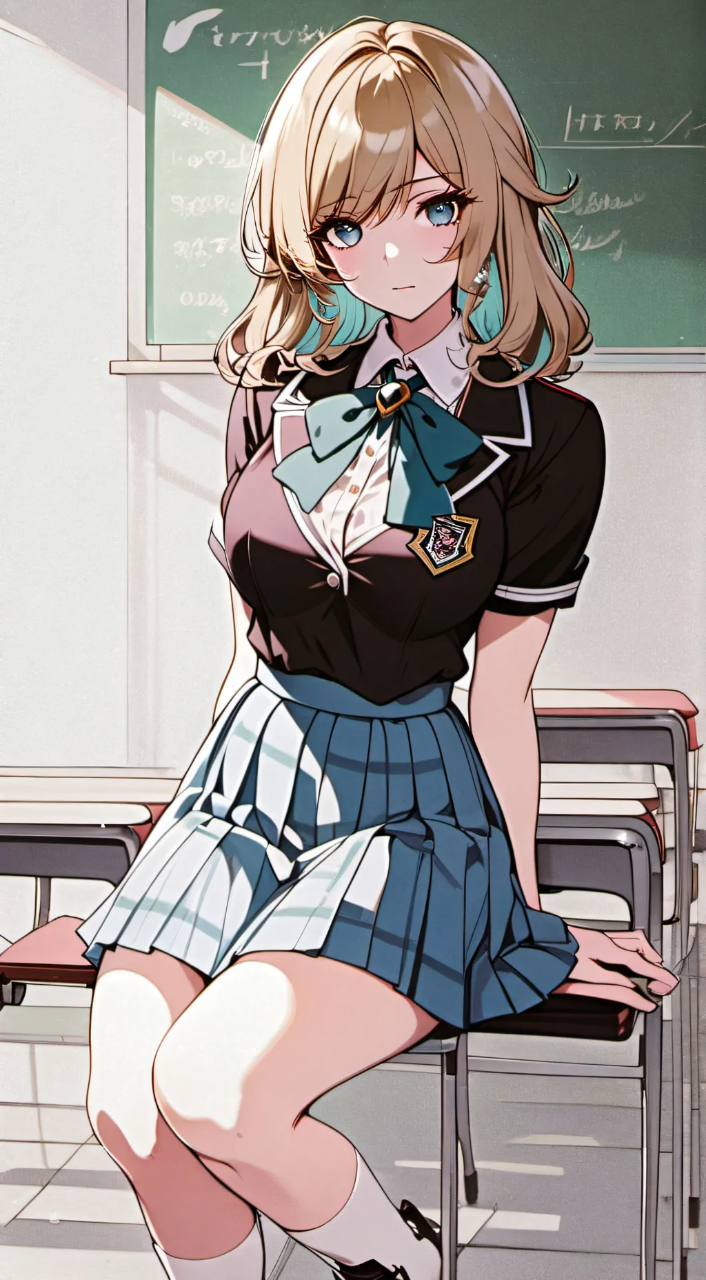 ai character: Aria Smith  background