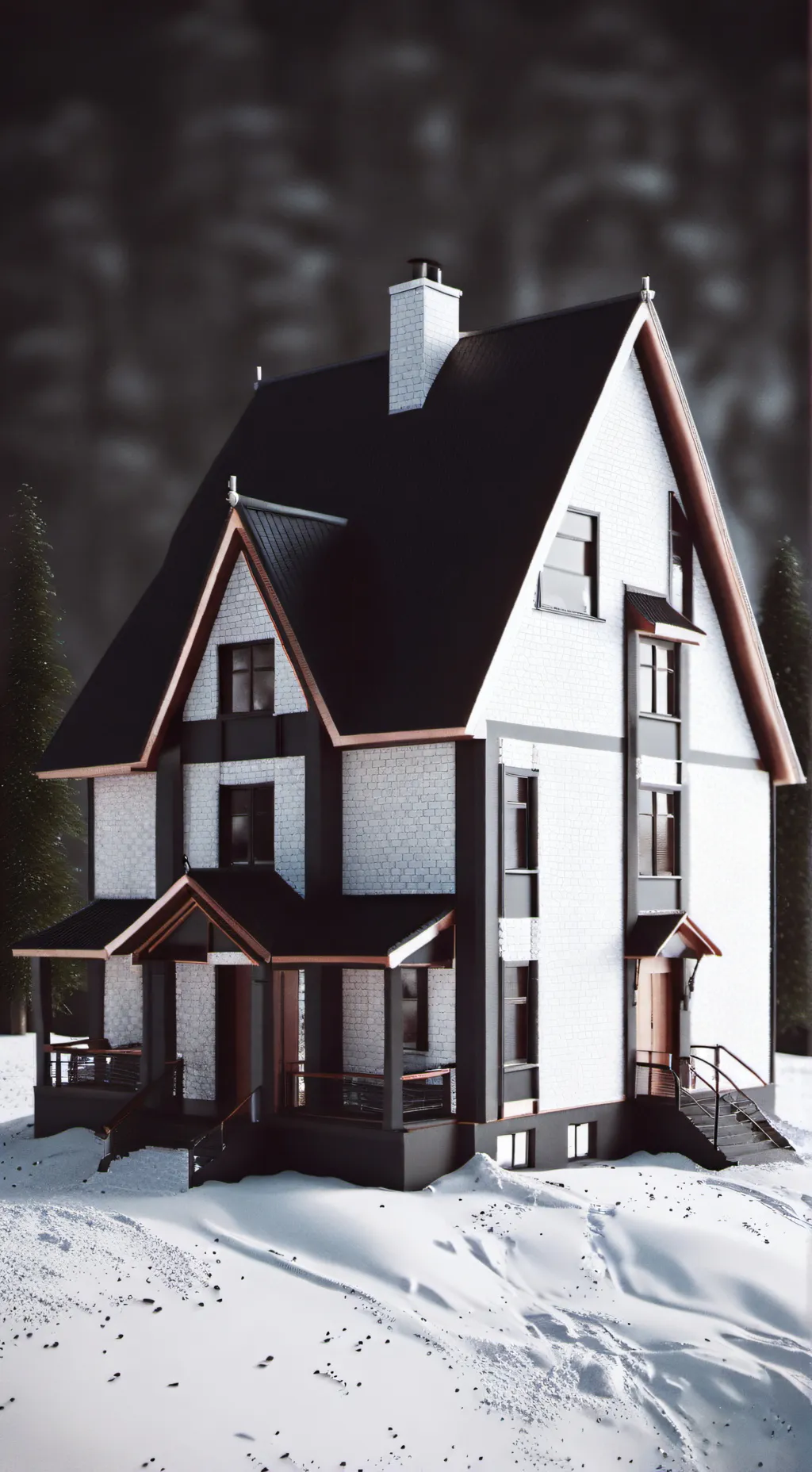 ai character: CH x Y/N house background