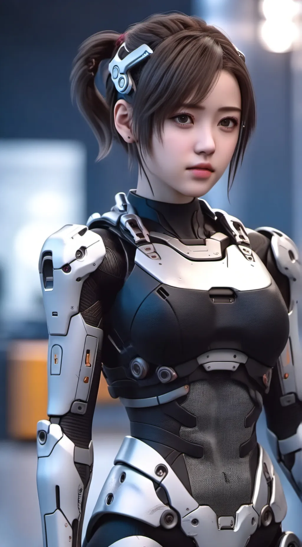 ai character: Broken AI background