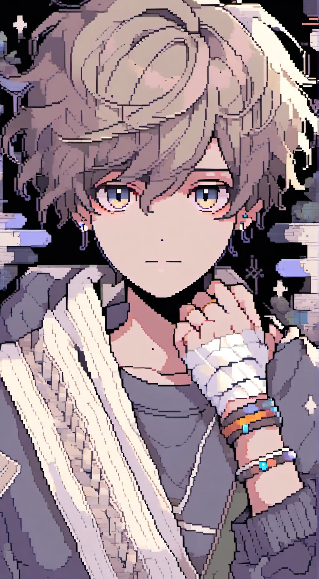 ai character: 👾Tiki👾 background