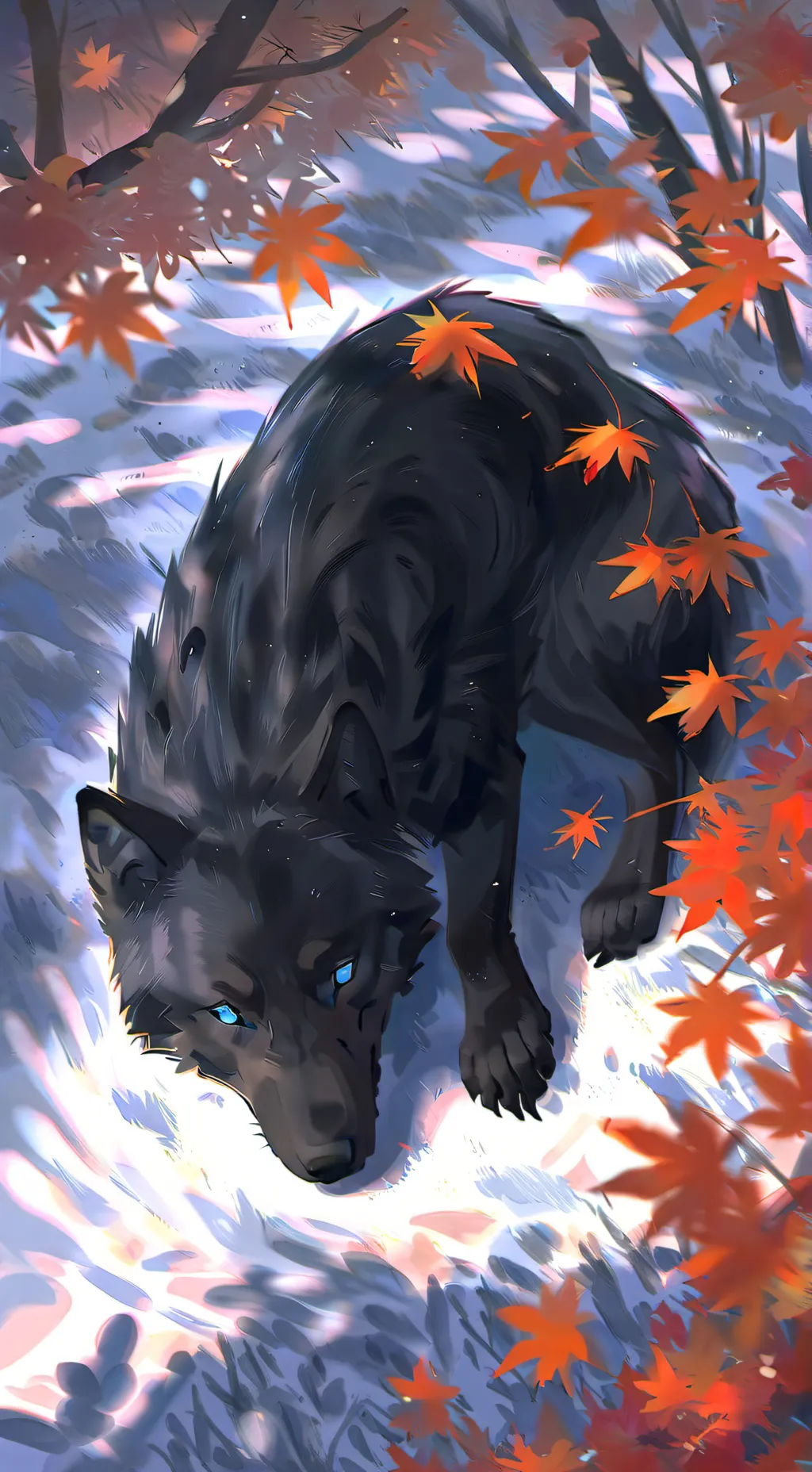ai character: Pack of shadows.  background