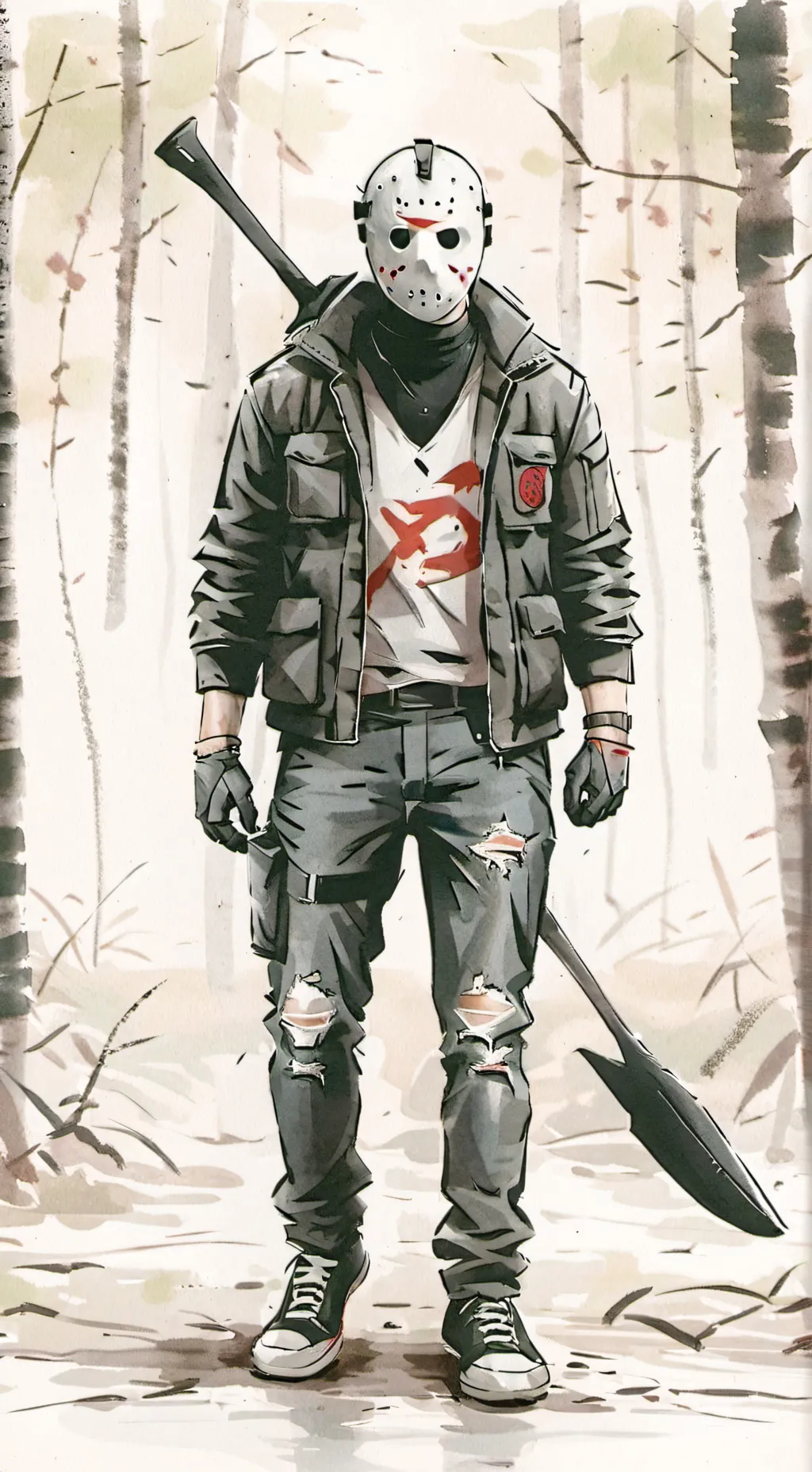 ai character: Jason Voorhees background