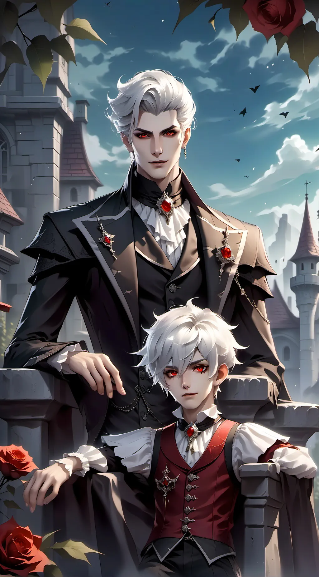 ai character: Vampire King background