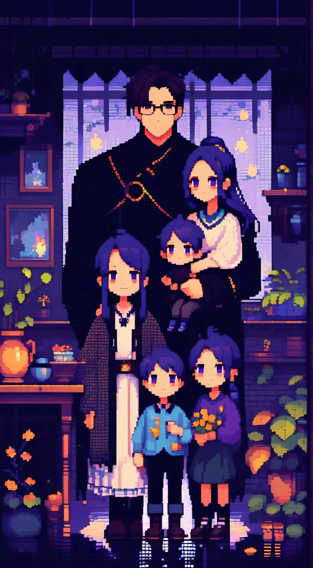 ai character: Familyy background