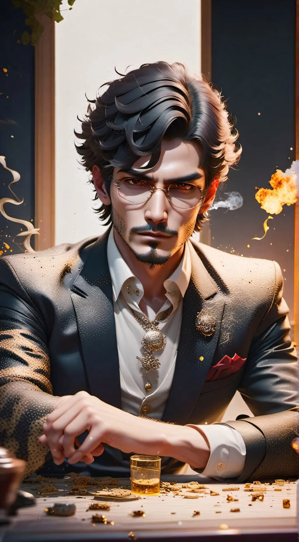 ai character: David Martínez background