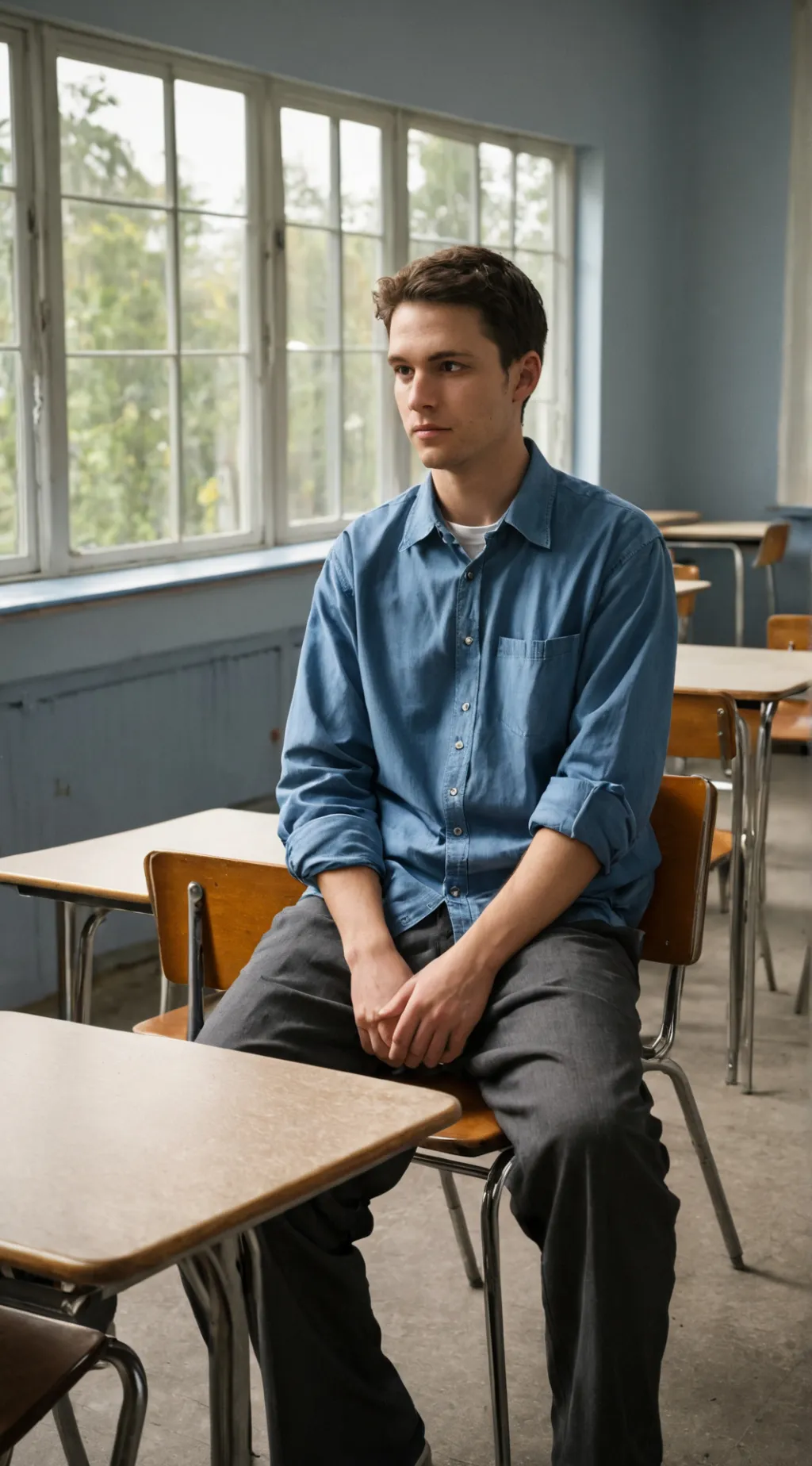 ai character: John  background