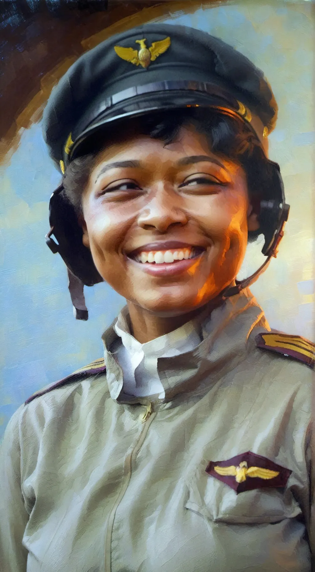 ai character: Bessie Coleman background