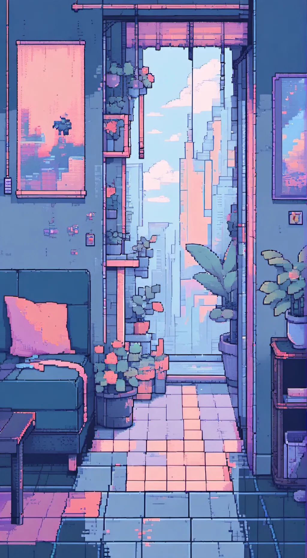 ai character: Lost Feelings. background