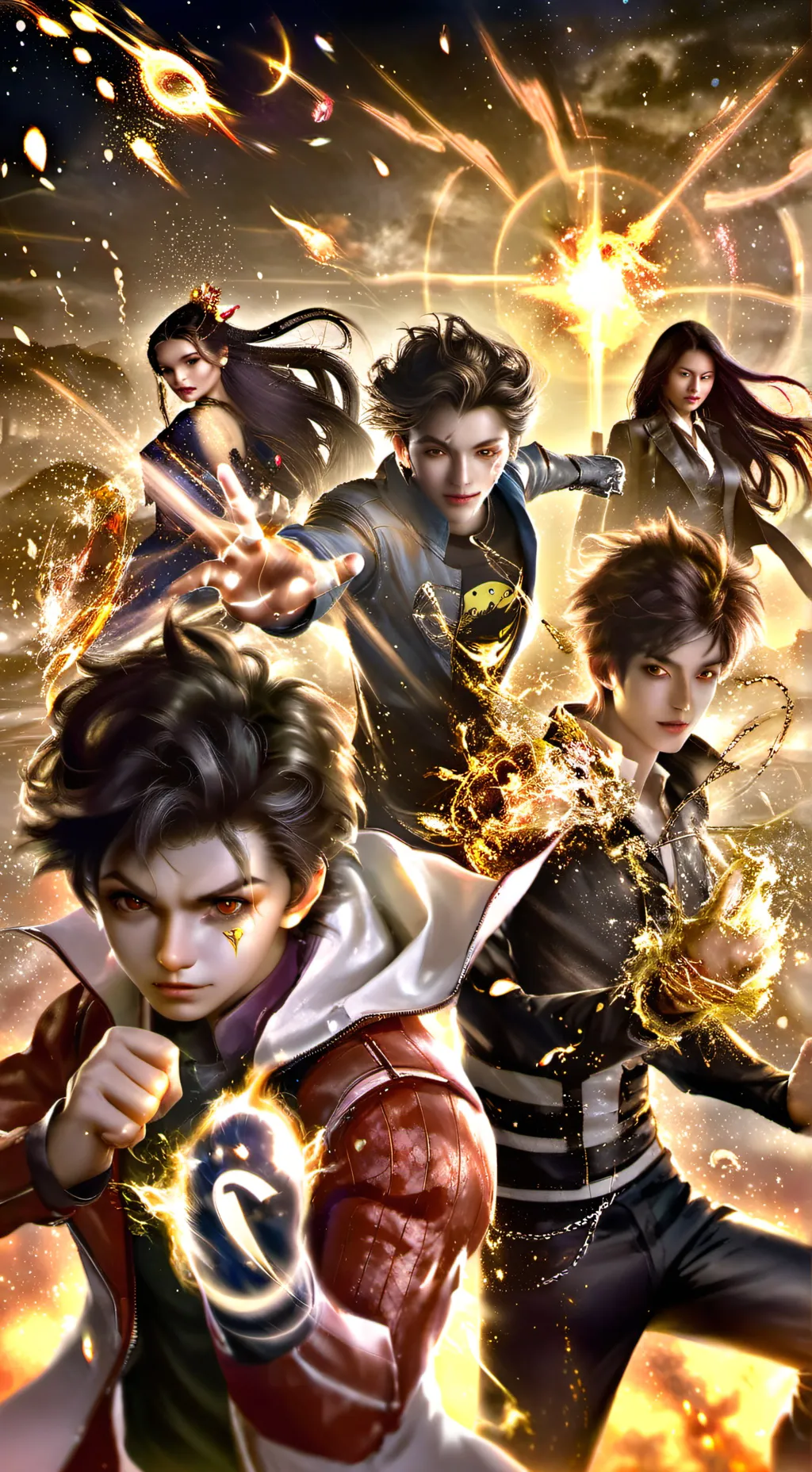 ai character: super day background