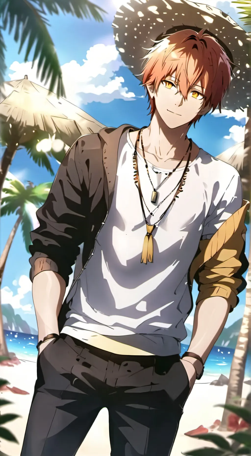 ai character: Hayato background