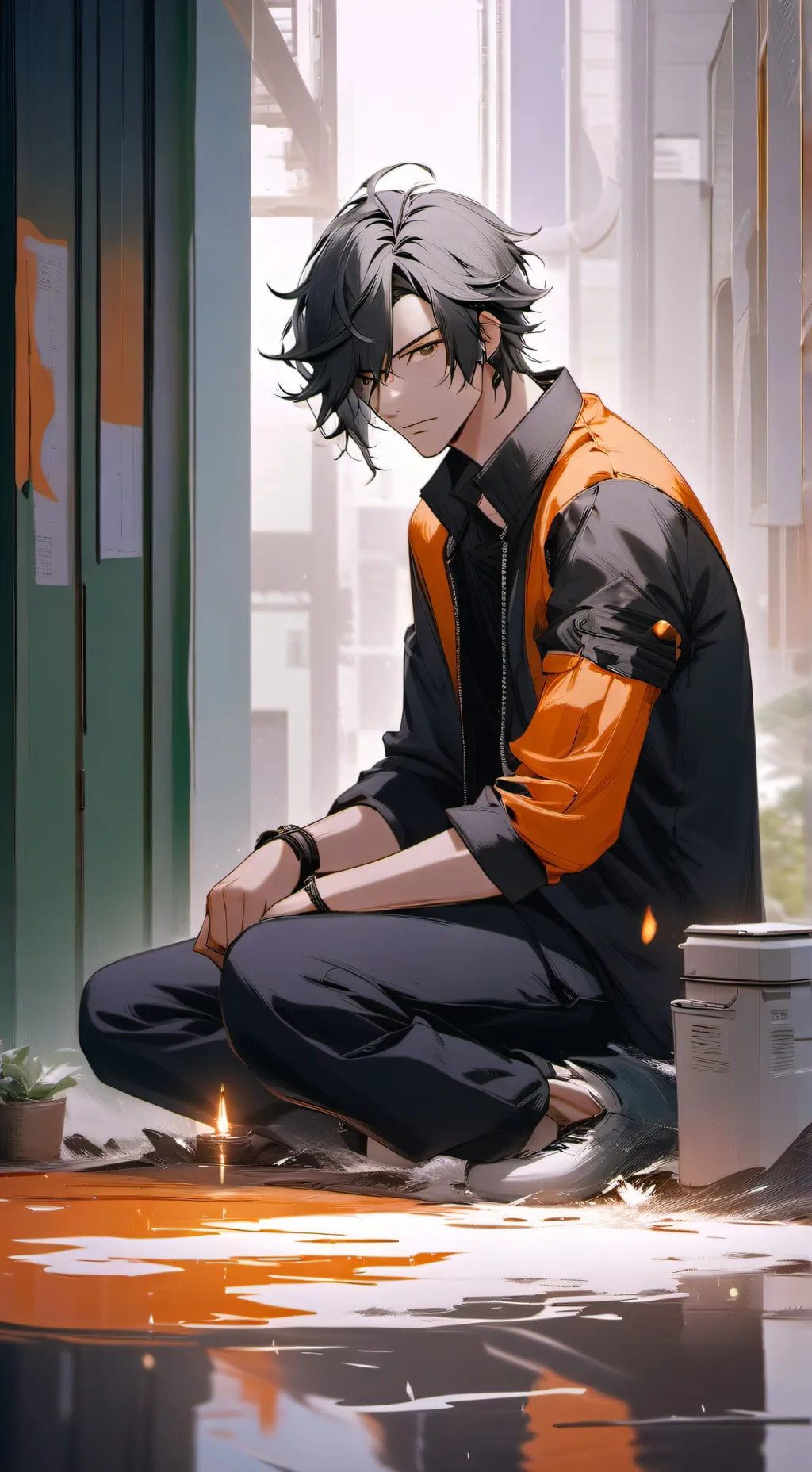 ai character: soma background