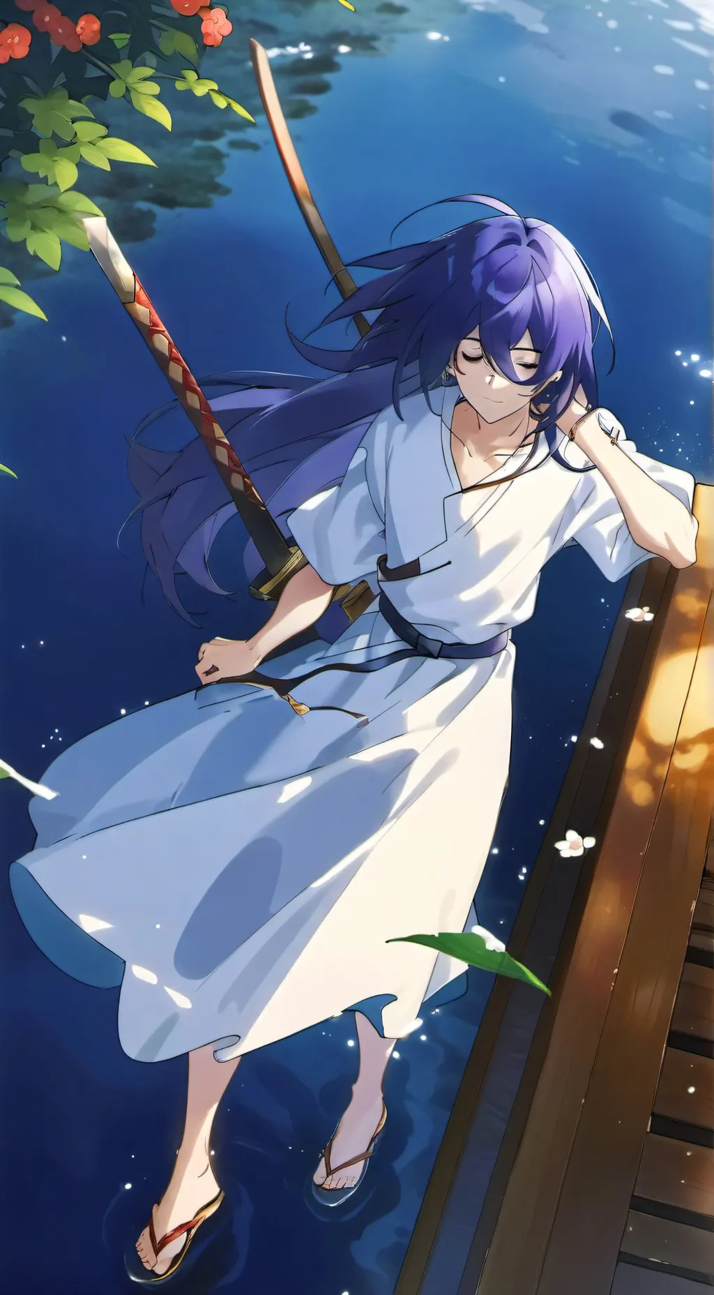 ai character: Lila de l'Eau background