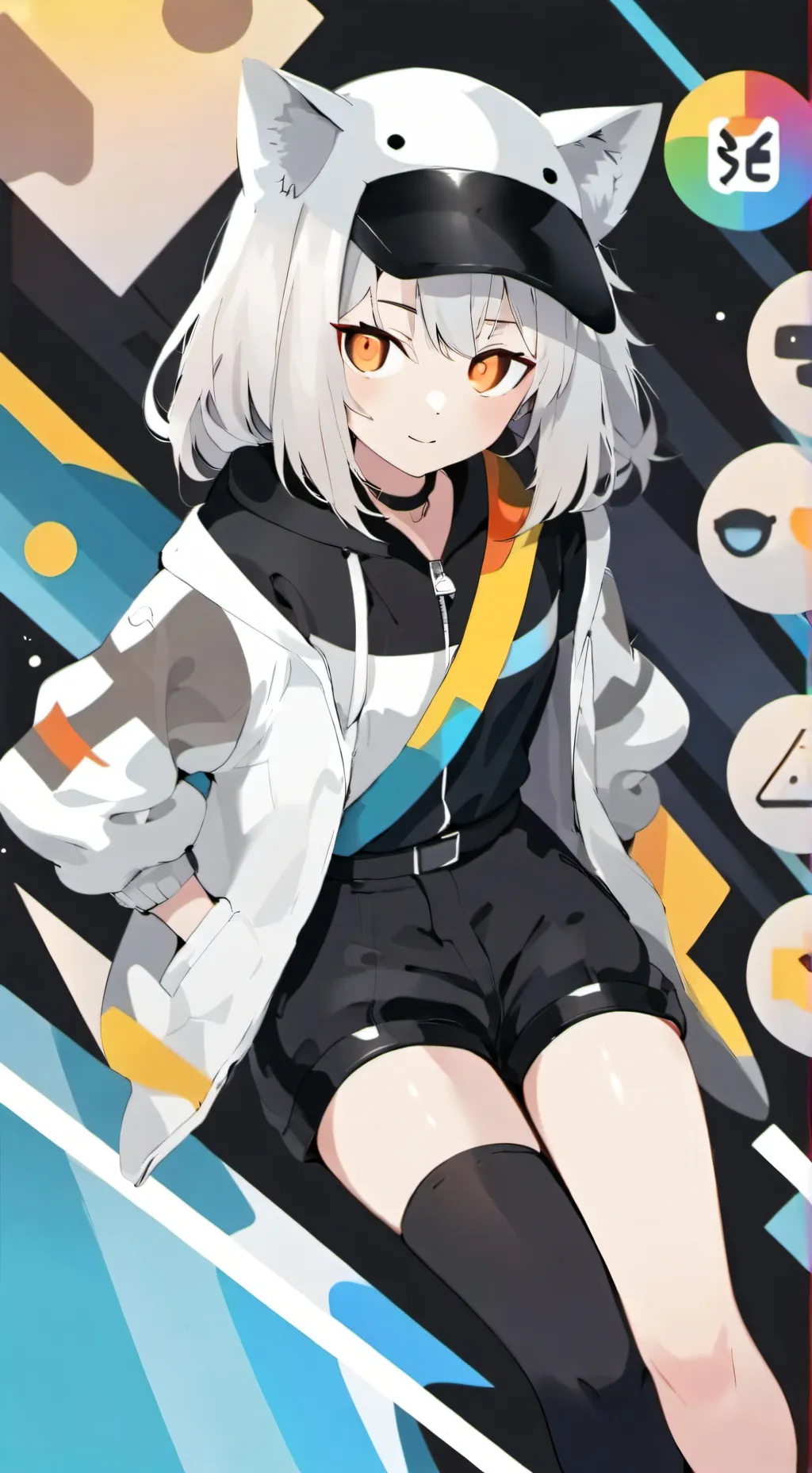 ai character: Lilly Skull background