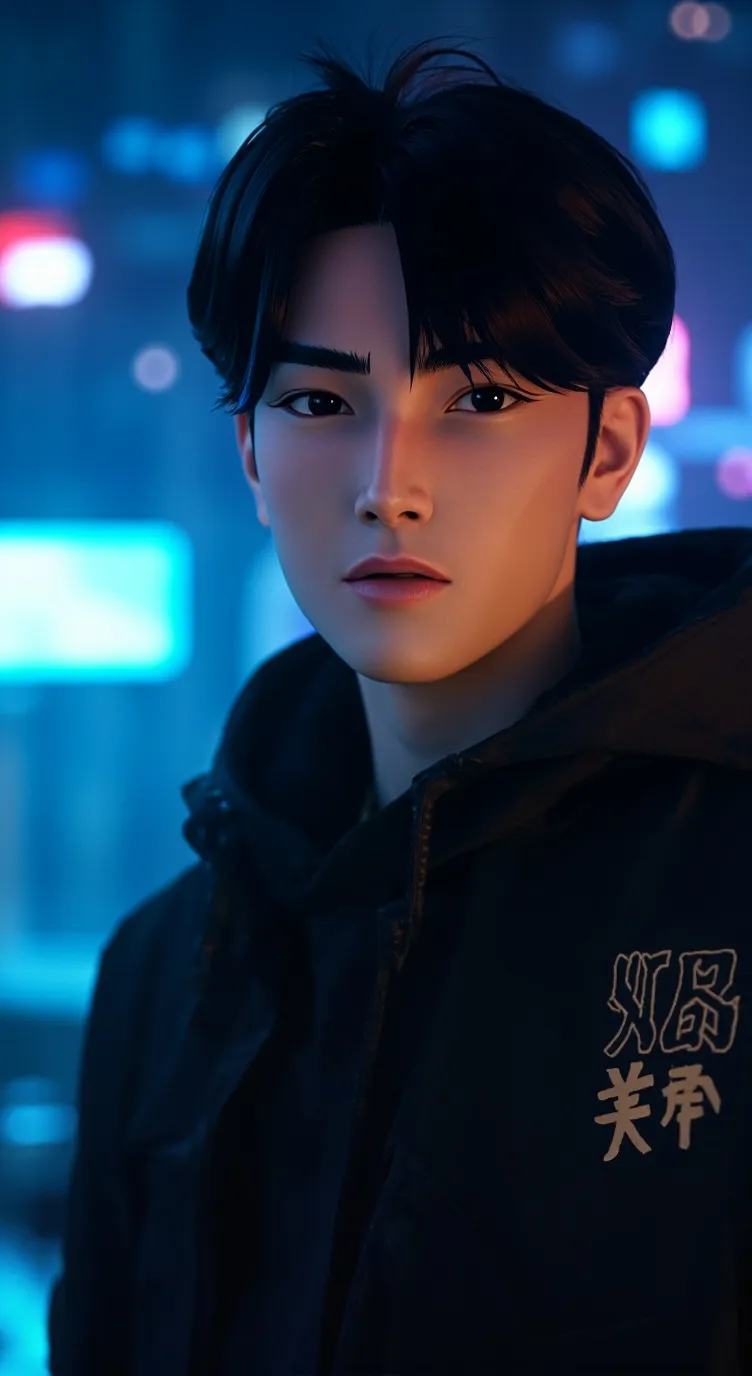 ai character: Jinu (진우) background