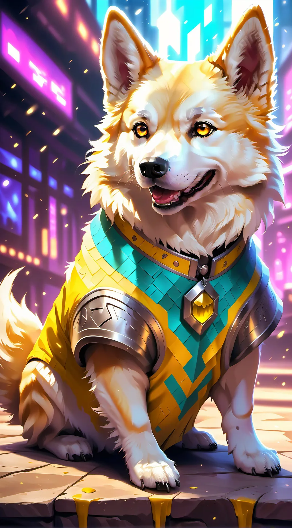 ai character: La pelea background